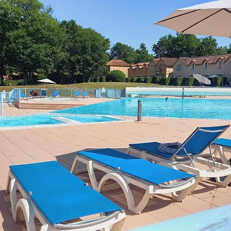 Maison Avec Piscine Chauffee En Residence, 5 Pers, Rdc, Et Nature